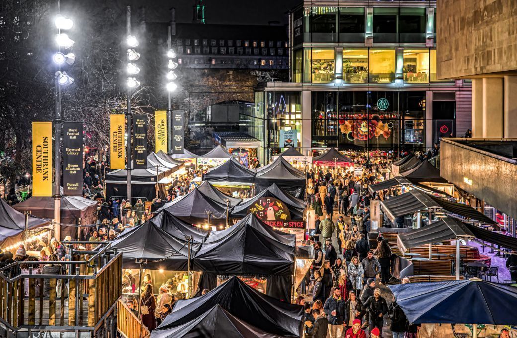 Winter market at the Southbank Centre © John Lam | Flickr