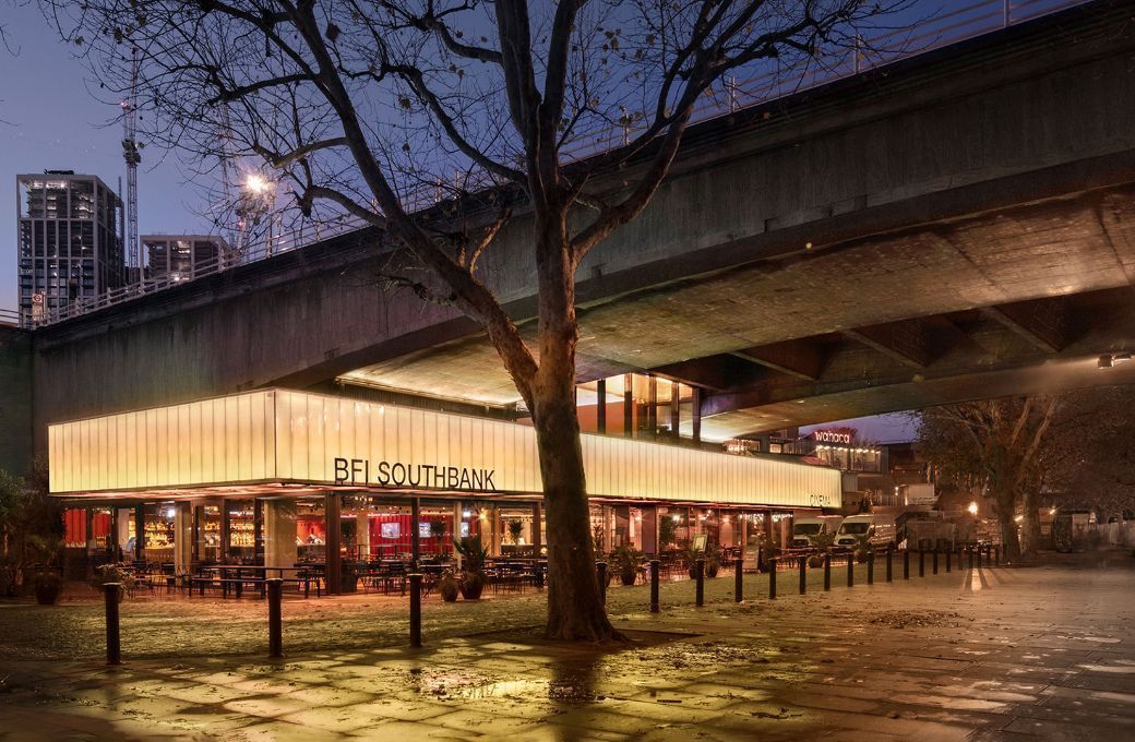 BFI Southbank, under Waterloo Bridge © BFI