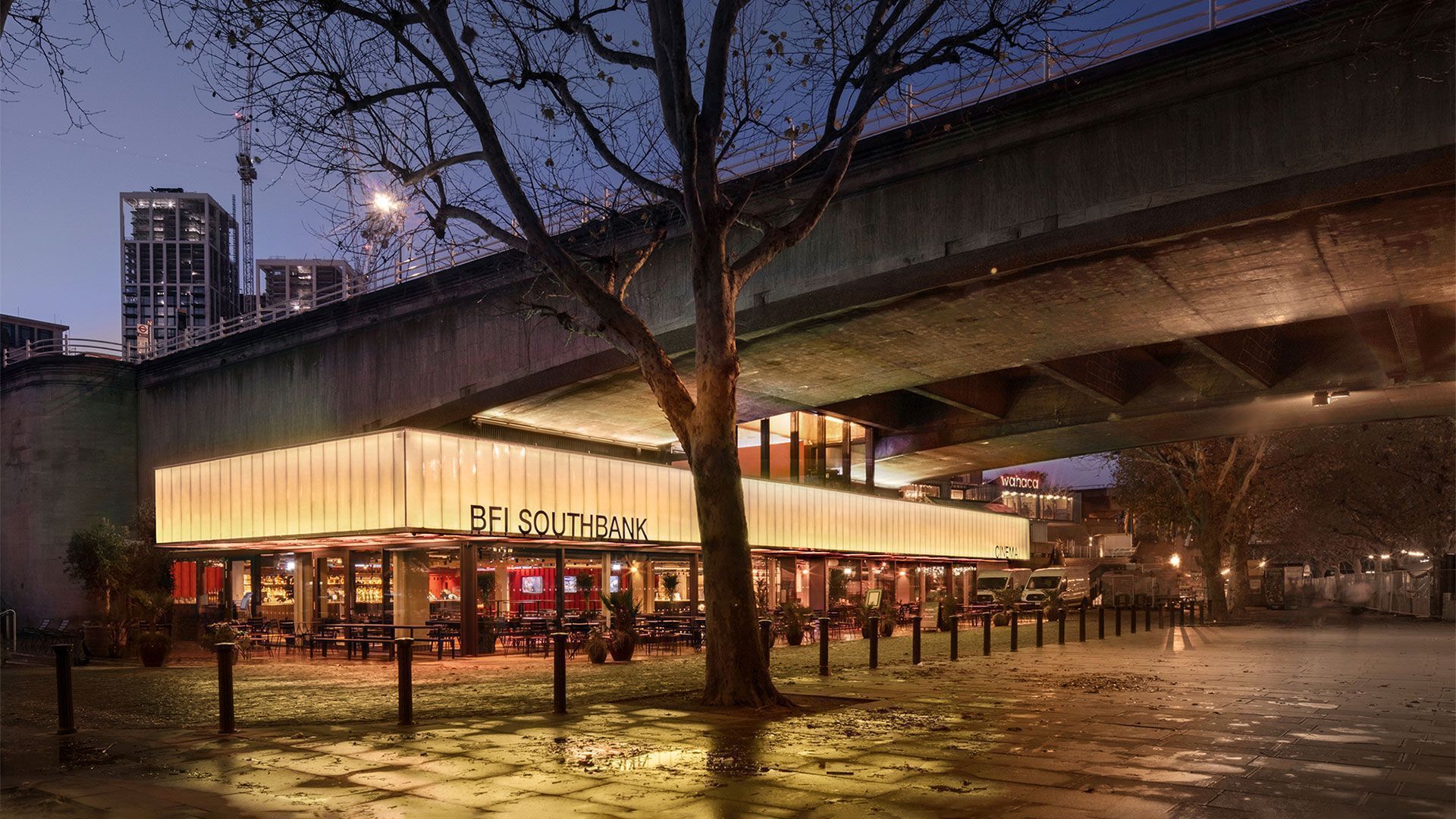 BFI Southbank, under Waterloo Bridge © BFI