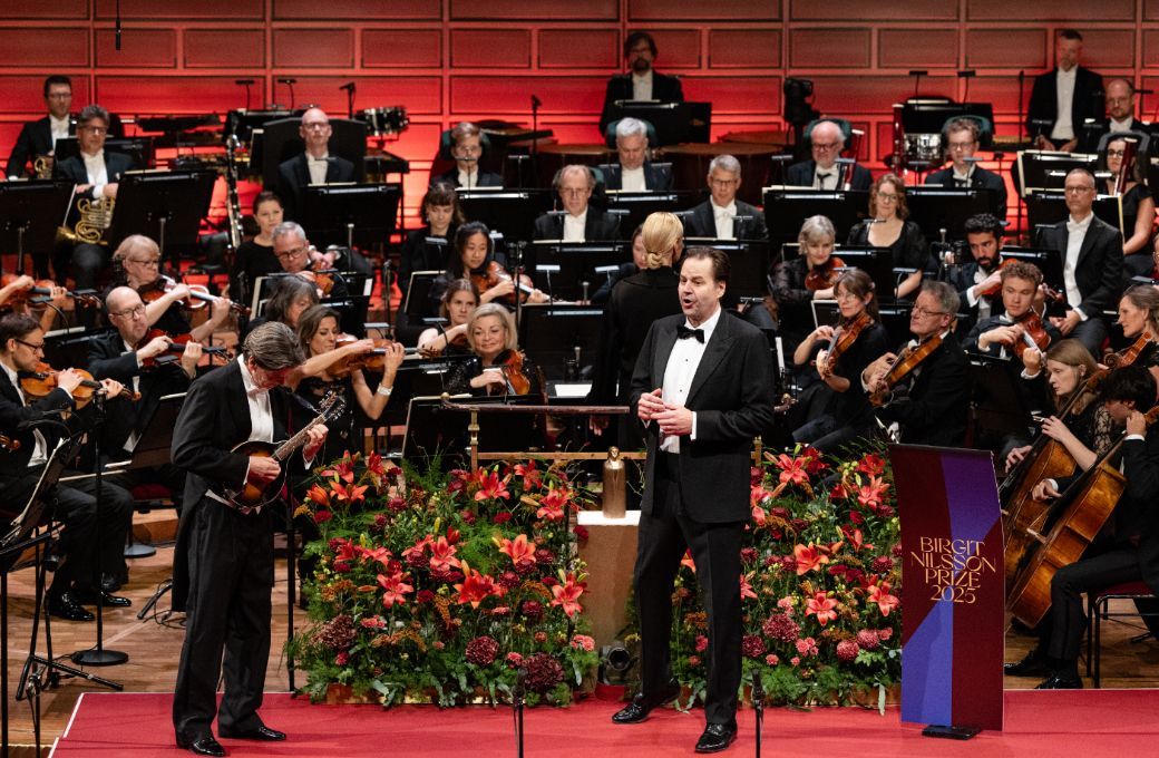Peter Mattei and the Royal Stockholm Philharmonic Orchestra © Yanan Li