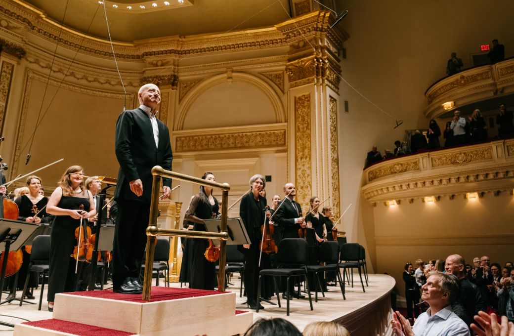 Paavo Järvi and the Estonian Festival Orchestra in Carnegie Hall © Fadi Kheir