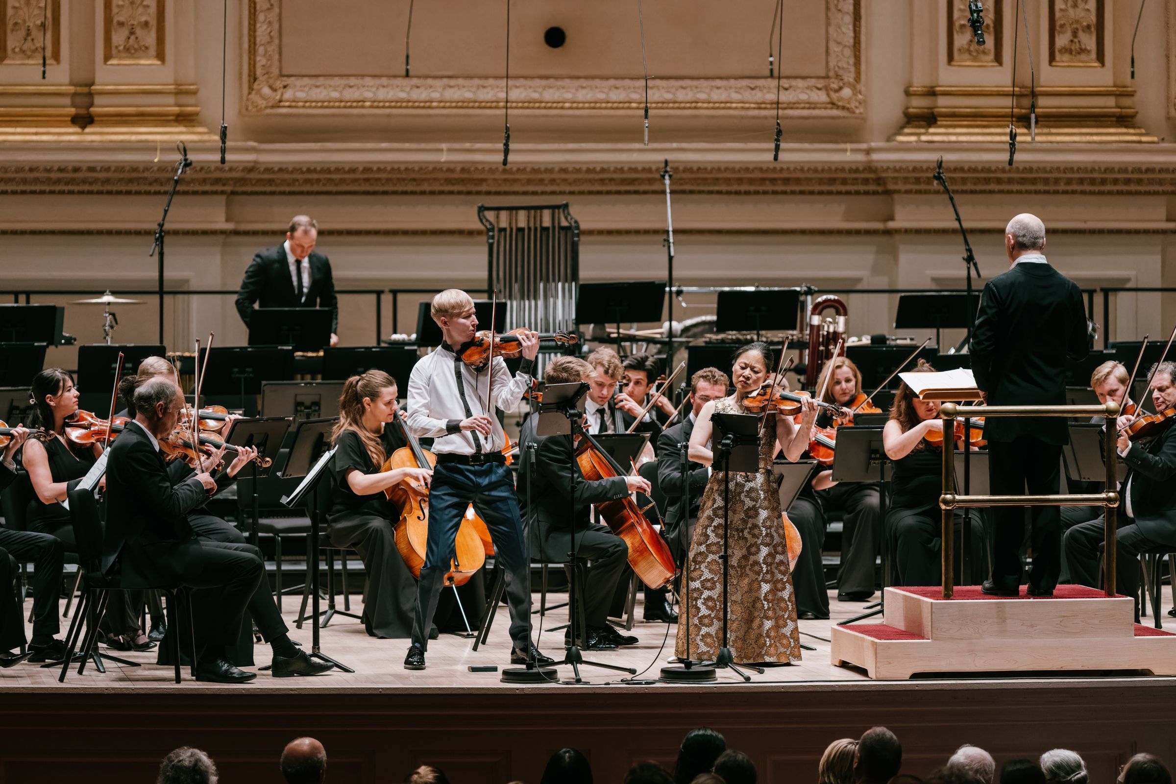 Hans Christian Aavik, Midori and the Estonian Festival Orchestra &copy; Fadi Kheir