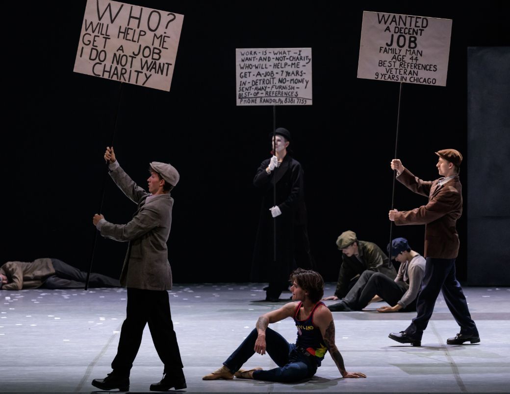 Czech National Ballet in John Neumeier's <i>Liliom</i> &copy; Serghei Gherciu