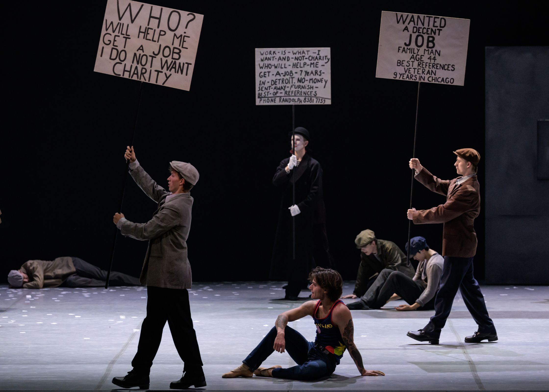 Czech National Ballet in John Neumeier's <i>Liliom</i> &copy; Serghei Gherciu