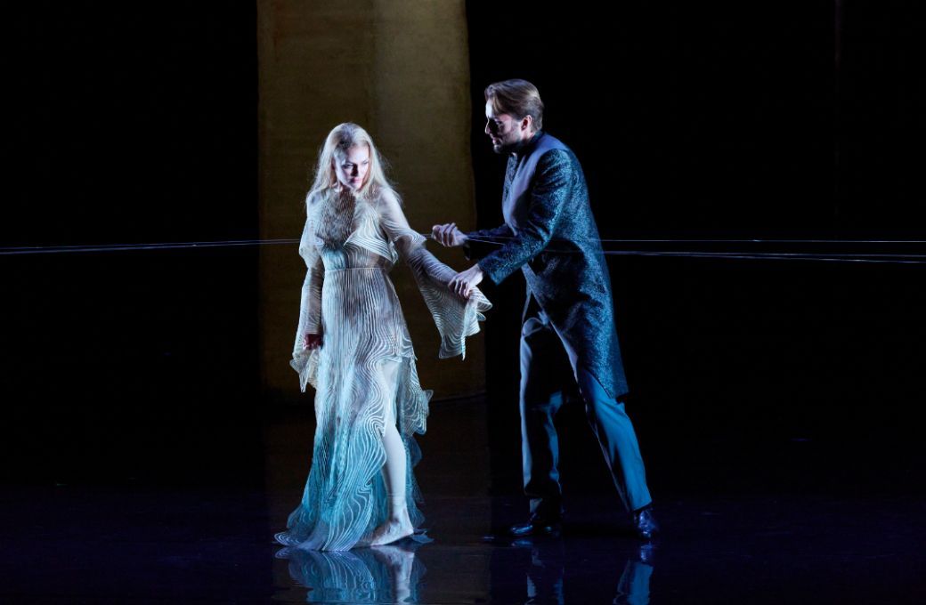 Mari Eriksmoen (Mélisande) and Björn Bürger (Pelléas) © GTG | Magali Dougados