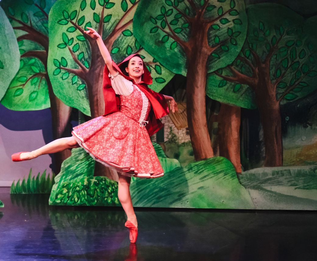 Julie Nunès as Little Red in Mariana Rodrigues’ <i>Little Red Riding Hood</i> © Drew Forsyth