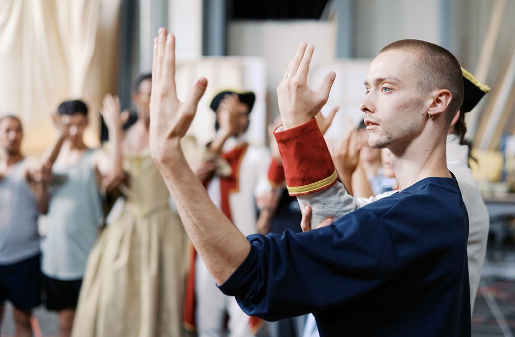 <i>Bal impérial</i> en répétition au Grand Théâtre de Genève © Gregory Batardon | GTG