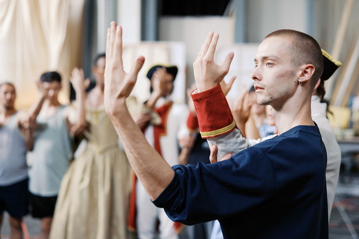 <i>Bal impérial</i> en répétition au Grand Théâtre de Genève © Gregory Batardon | GTG