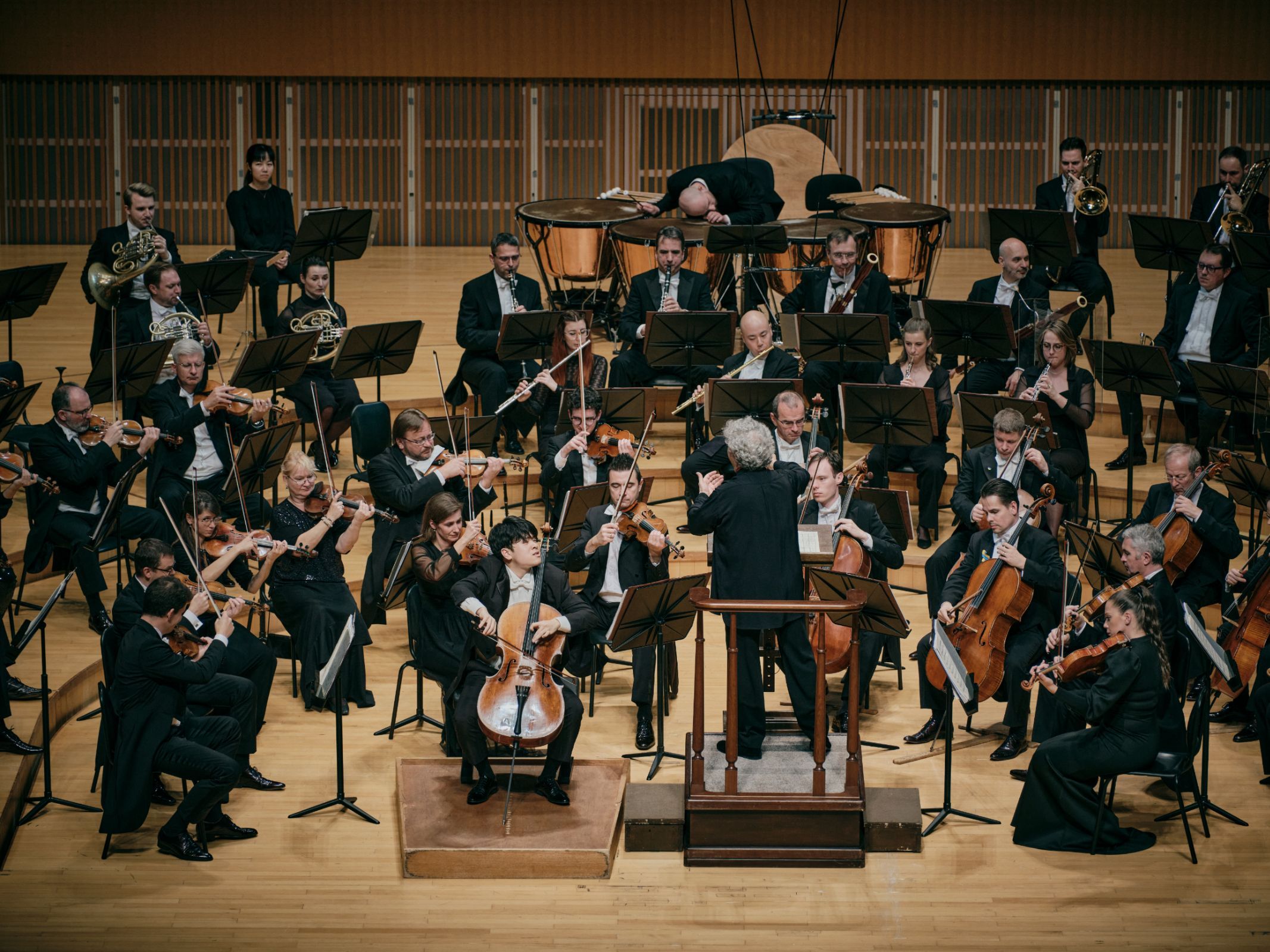 Jaemin Han, Semyon Bychkov and the Czech Philharmonic &copy; InArts Production
