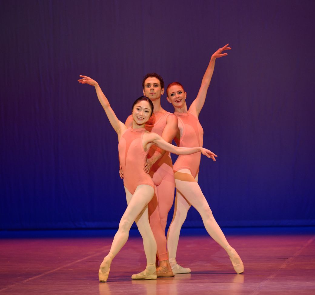 Ryoko Yagyu, Mario Gaglione and Tammy Higgins in Veronica Paeper's <i>Concerto for Charlie</i> © Lauge Sorensen