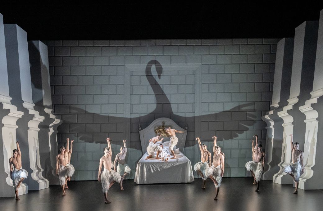Stephen Murray as The Prince with New Adventures in Matthew Bourne's <i>Swan Lake</i> © Johan Persson