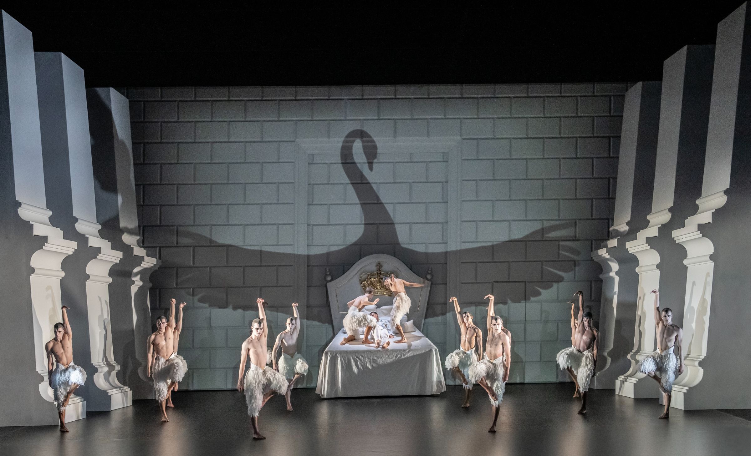 Stephen Murray as The Prince with New Adventures in Matthew Bourne's <i>Swan Lake</i> © Johan Persson
