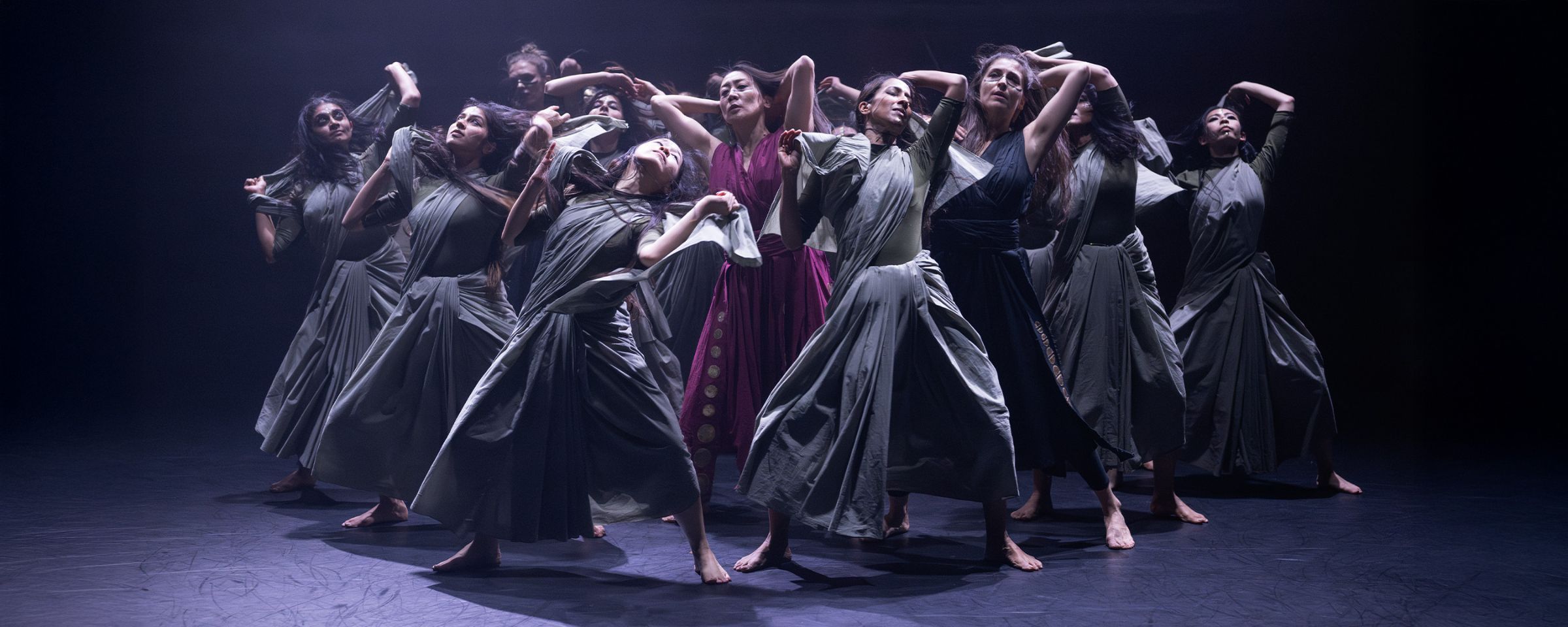 Akram Khan Company in his <i>Thikra: Night of Remembering</i> &copy; Camilla Greenwell