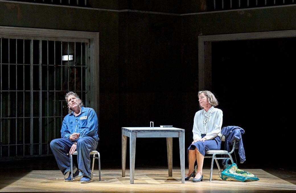 Michael Mayes (Joseph De Rocher) and Christine Rice (Sister Helen Prejean) &copy; Manuel Harlan