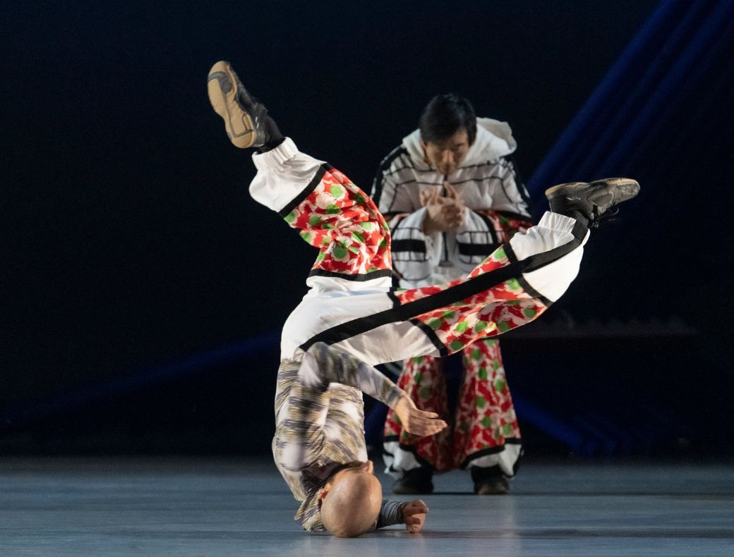 Jim De Block and Yoshifumi Inao in <i>L&aacute;hppon/Lost</i> &copy; Erik Berg