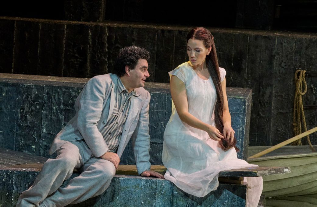 Rolando Villazón (Pelléas) und Kate Lindsey (Mélisande) &copy; Wiener Staatsoper | Michael Pöhn