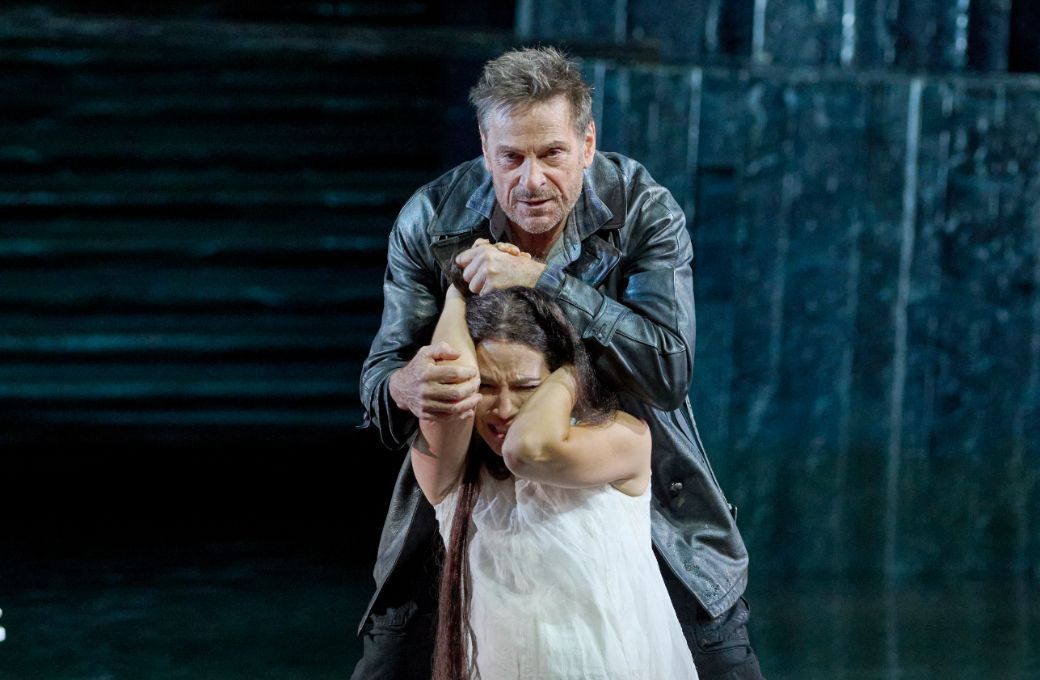 Simon Keenlyside (Golaud) und Kate Lindsey (Mélisande) © Wiener Staatsoper | Michael Pöhn