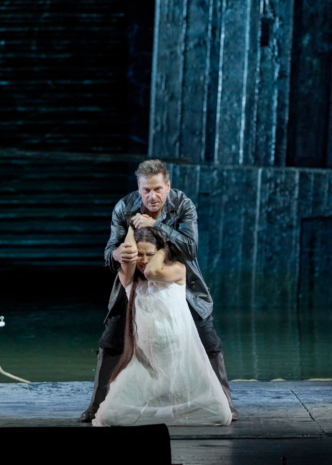 Simon Keenlyside (Golaud) und Kate Lindsey (Mélisande) © Wiener Staatsoper | Michael Pöhn