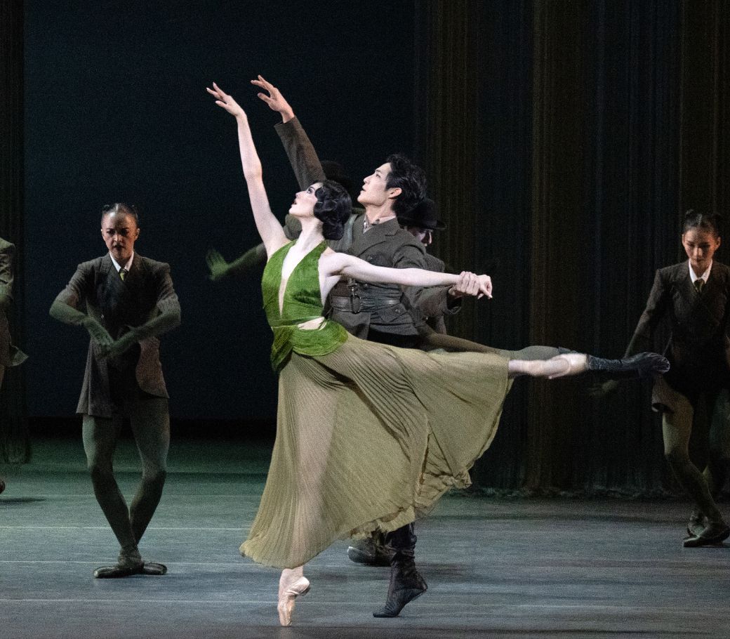 Chloe Misseldine and Joe Won Ann in <i>Have We Met?!</i> by Juliano Nuñes © Steven Pisano