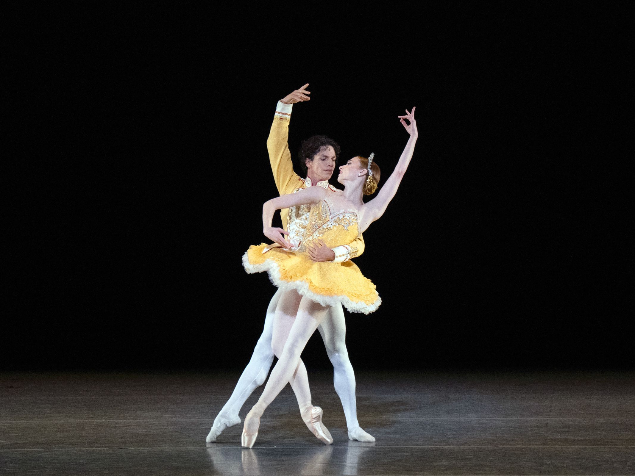Catherine Hurlin and Isaac Hernández in George Balanchine's <i>Theme and Variations</i> © The George Balanchine Trust: Steven Pisano