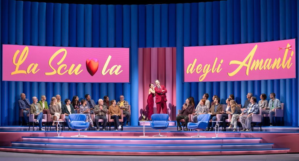 Sandrine Piau (Despina) and Gerald Finley (Don Alfonso) &copy; Vito Lorusso | Teatro alla Scala