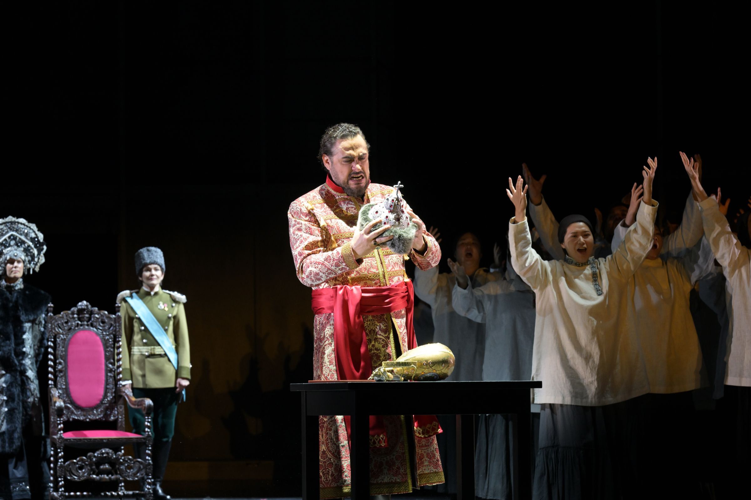 Alexander Tsymbalyuk (Boris Godunow) &copy; Barbara Aumüller