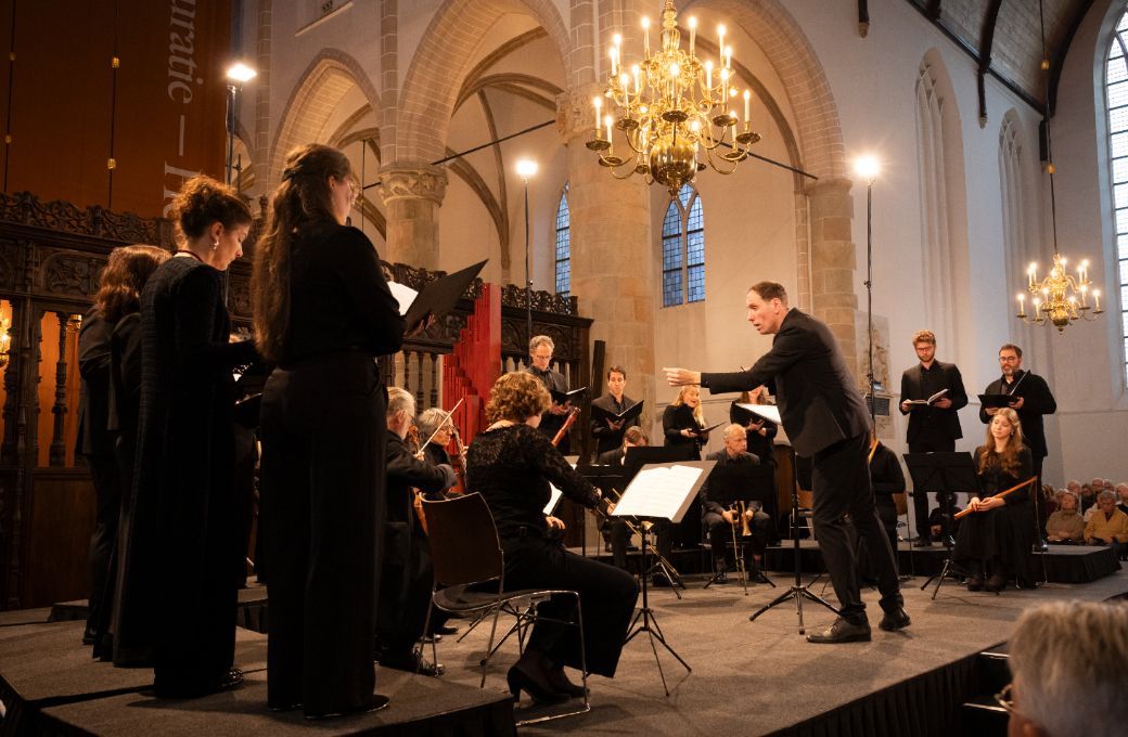 <i>Allerzielen</i> mit Lionel Meunier und der Nederlandse Bachvereniging in der in Grote Kerk Naarden &copy; Marieke Wijntjes