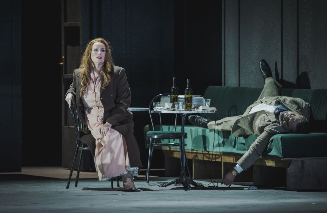 Jessica Pratt (Lucrezia) and René Barbera (Gennaro) &copy; Michele Monasta