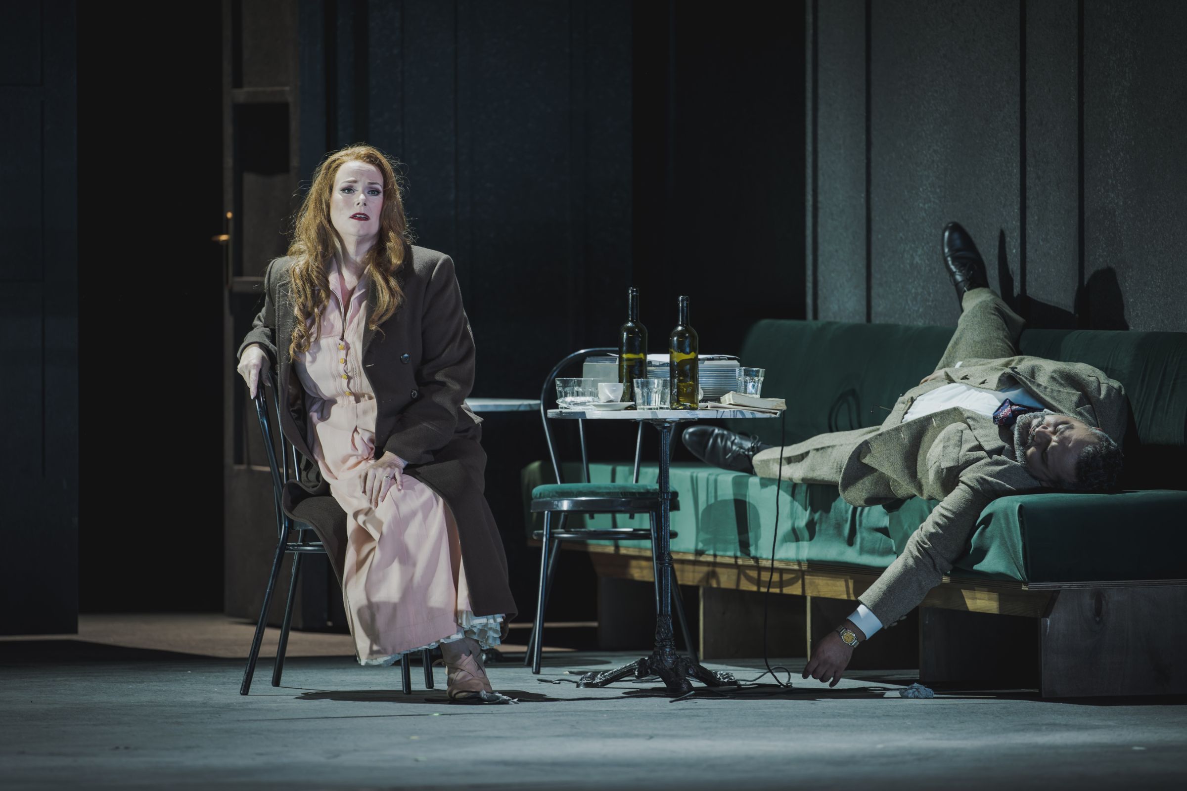 Jessica Pratt (Lucrezia) and René Barbera (Gennaro) &copy; Michele Monasta