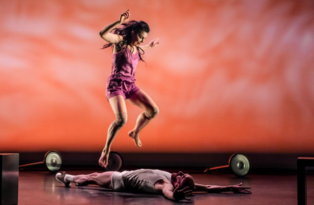 Natalia Osipova and Christopher Akrill in Jo Strømgren's <i>The Exhibition</i> © Andrej Uspenski