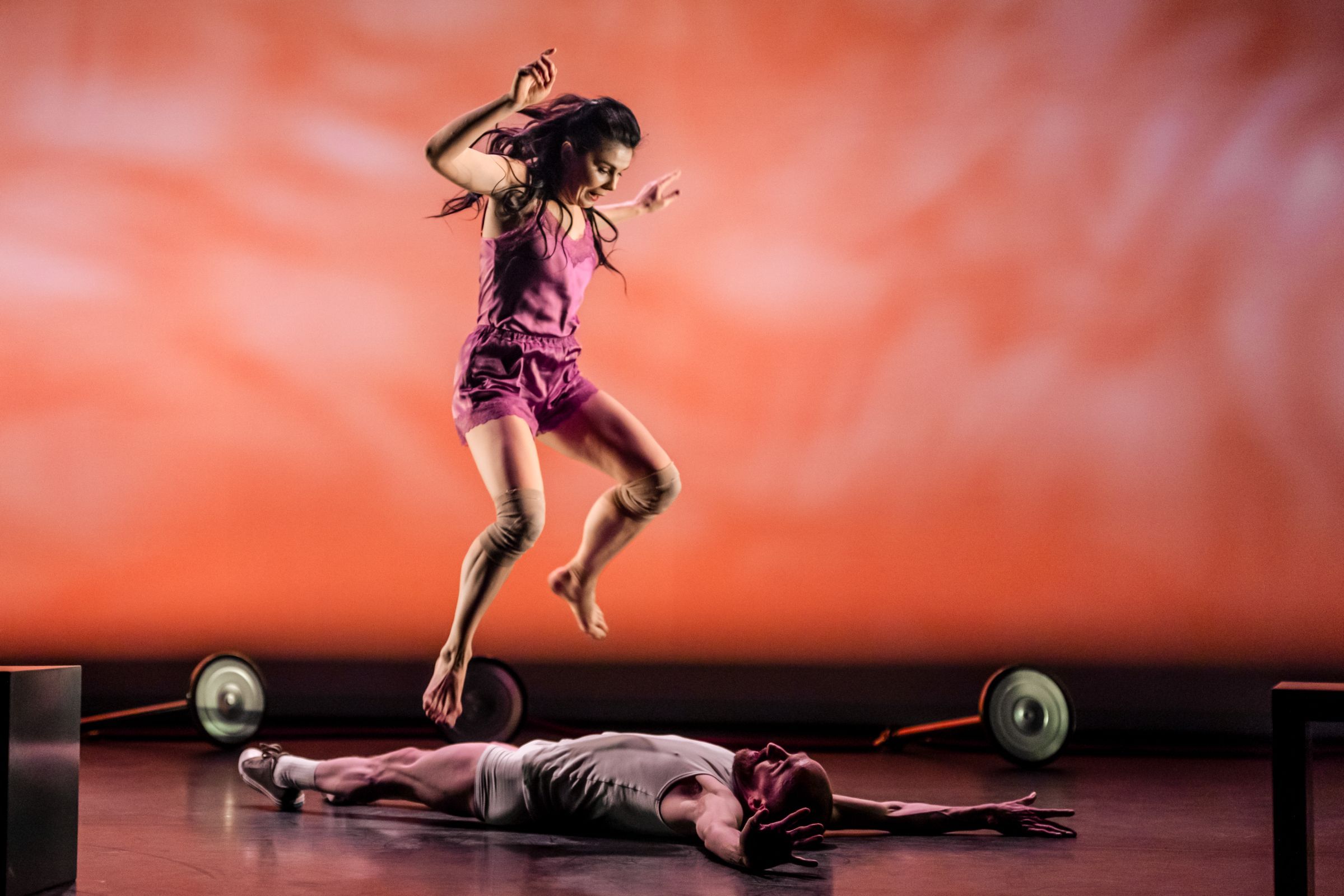 Natalia Osipova and Christopher Akrill in Jo Strømgren's <i>The Exhibition</i> &copy; Andrej Uspenski
