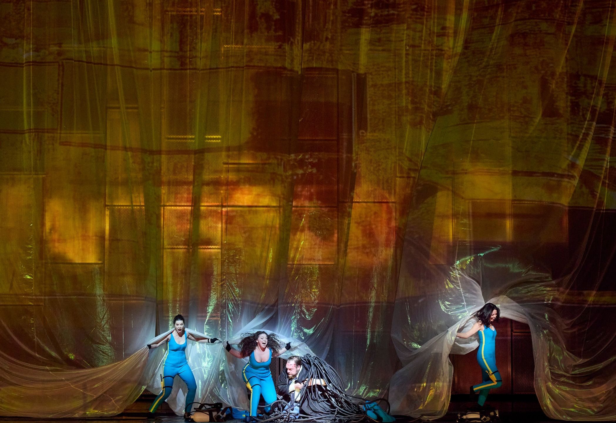 <i>Das Rheingold</i> at Opéra de Paris © Herwig Premmer | OnP