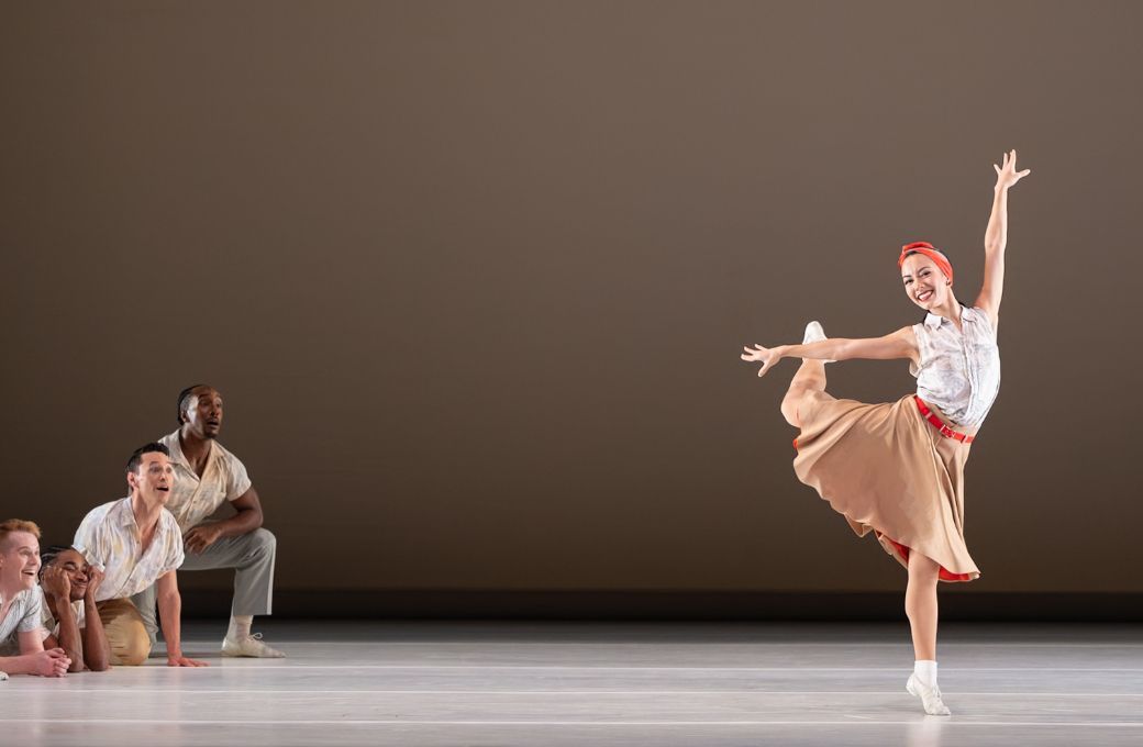 Payton Primer and Paul Taylor Dance Company in <i>Company B</i> &copy; Ron Thiele