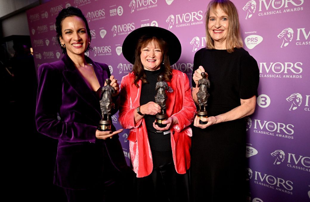 Anoushka Shankar, Debbie Wiseman and Anne Dudley © Hogan Media/Shutterstock