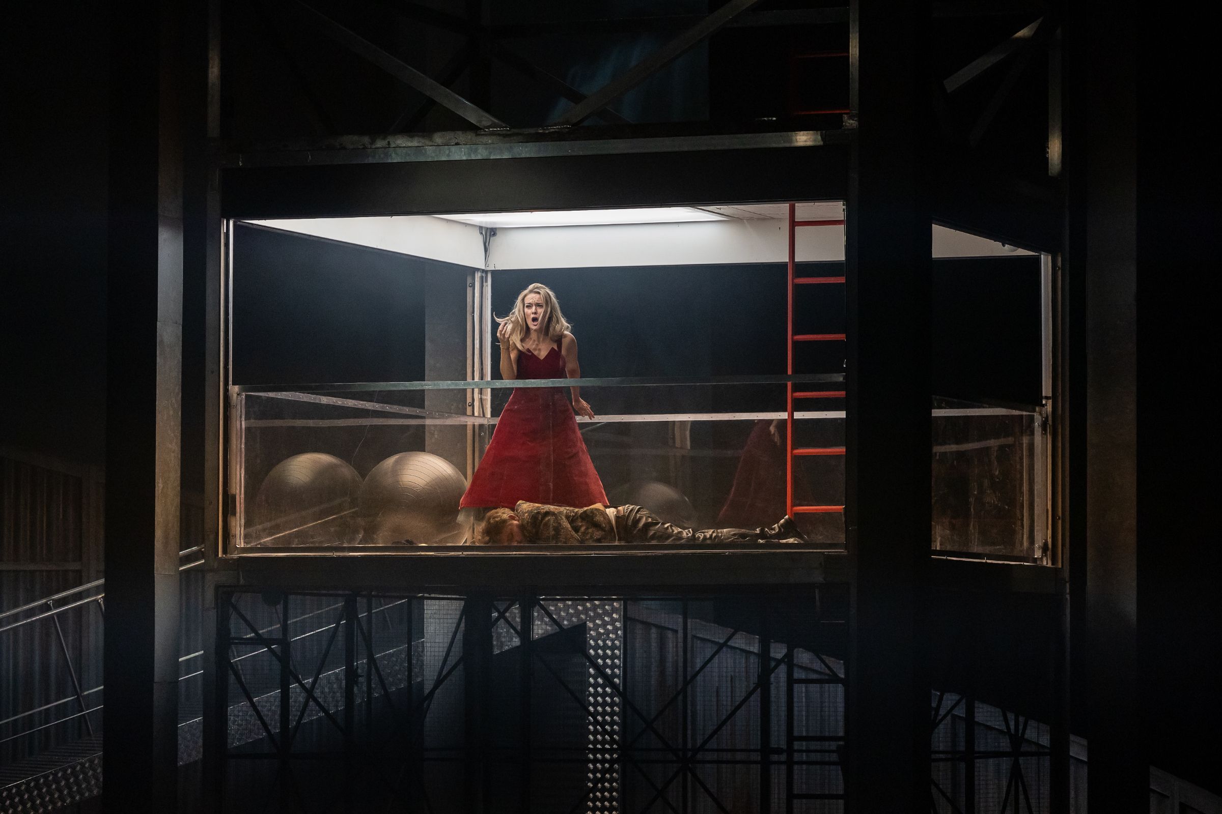 Alžběta Poláčková in Prague State Opera’s <i>Lady Macbeth of Mtsensk</i> &copy; Zdeněk Sokol