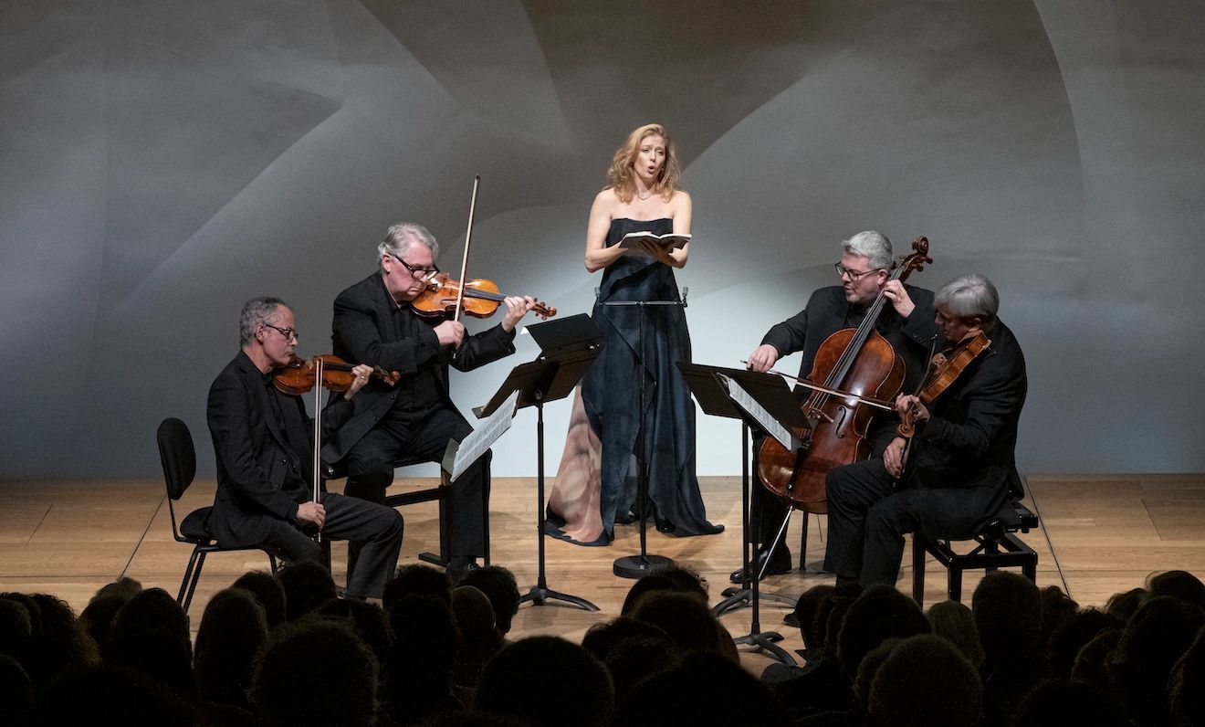 Concert du Quatuor Emerson &amp; Barbara Hannigan, le 7 octobre 2023 &copy; Fondation Louis Vuitton / Gaël Cornier
