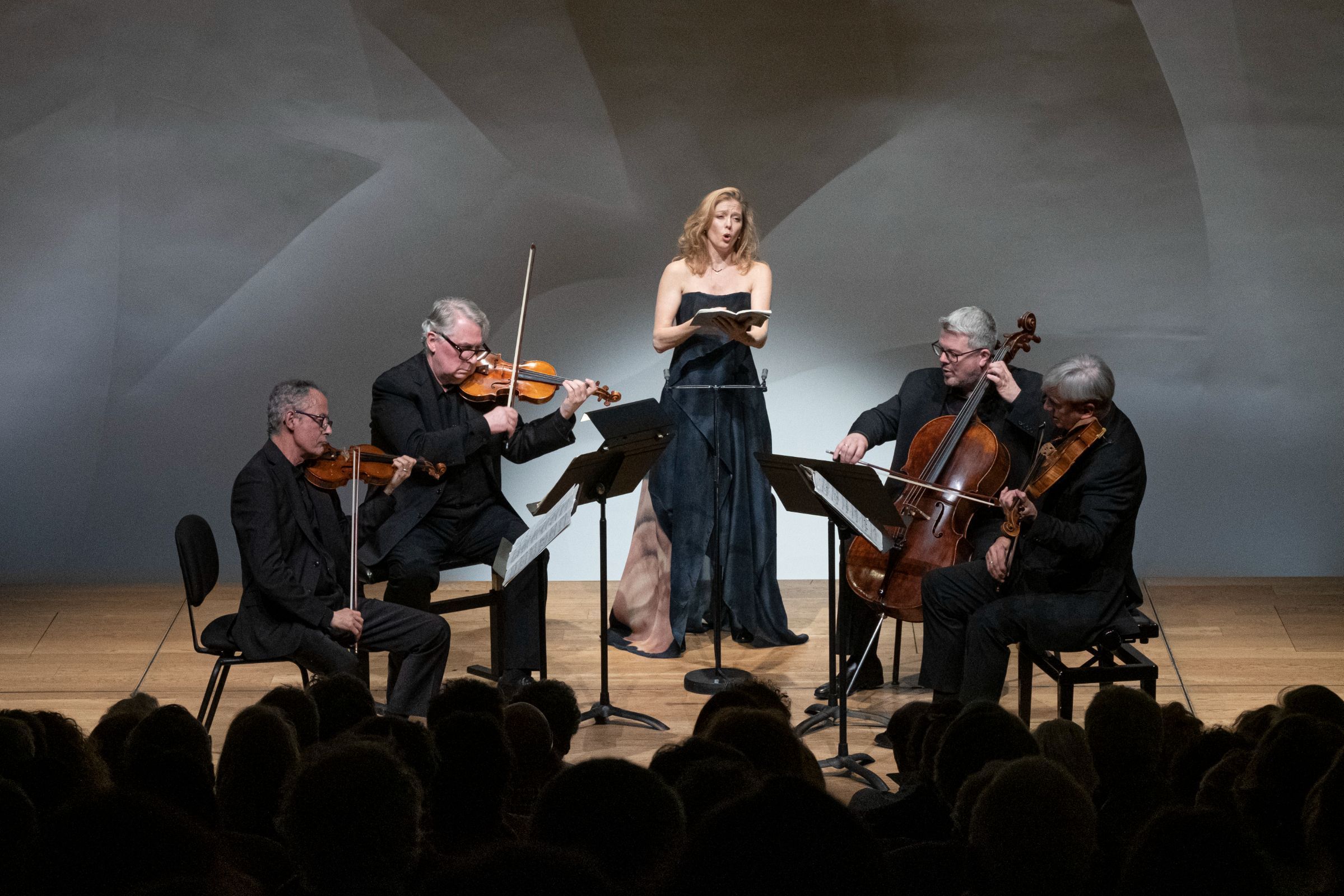 Concert du Quatuor Emerson &amp; Barbara Hannigan, le 7 octobre 2023 &copy; Fondation Louis Vuitton / Gaël Cornier