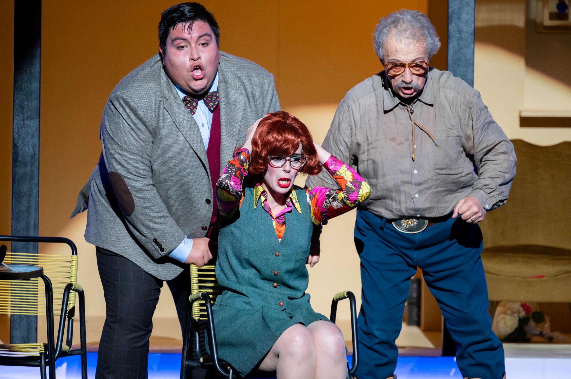Cristóbal Campos Marín (Pepé), Cristina De Carolis (Rita) and Alessandro Corbelli (Gasparo) © Gianfranco Rota