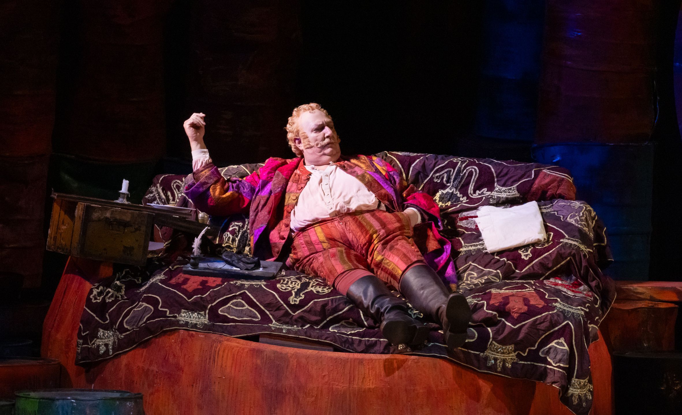 Ambrogio Maestri (Falstaff) &copy; Wiener Staatsoper | Stephan Brückler