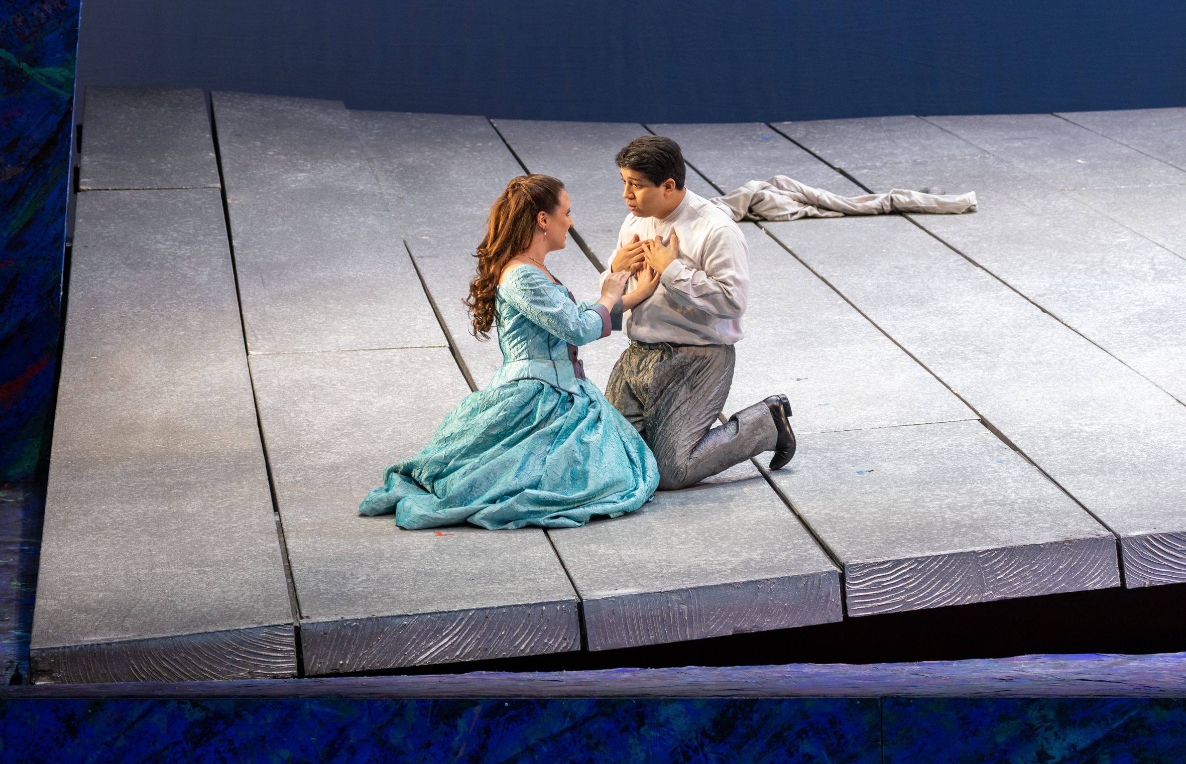 Emily Pogorelc (Nannetta), Iván Ayôn-Rivas (Fenton)