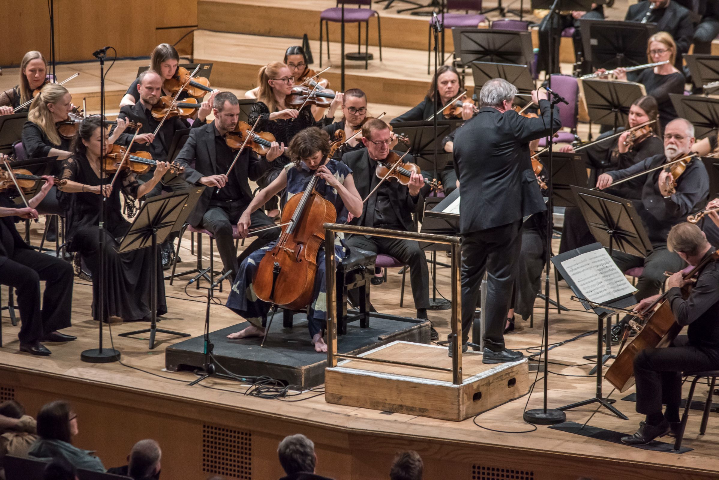 Anastasia Kobekina and John Storgårds &copy; Courtesy of the BBC Philharmonic