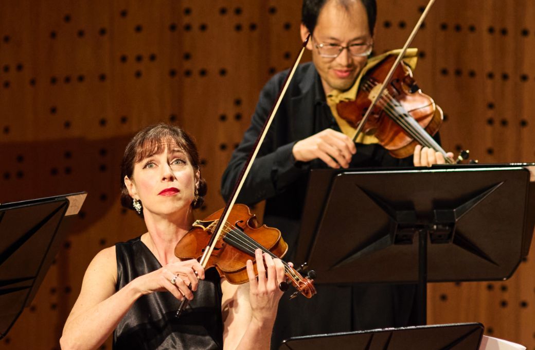 Madeleine Easton and John Ma © Keith Saunders