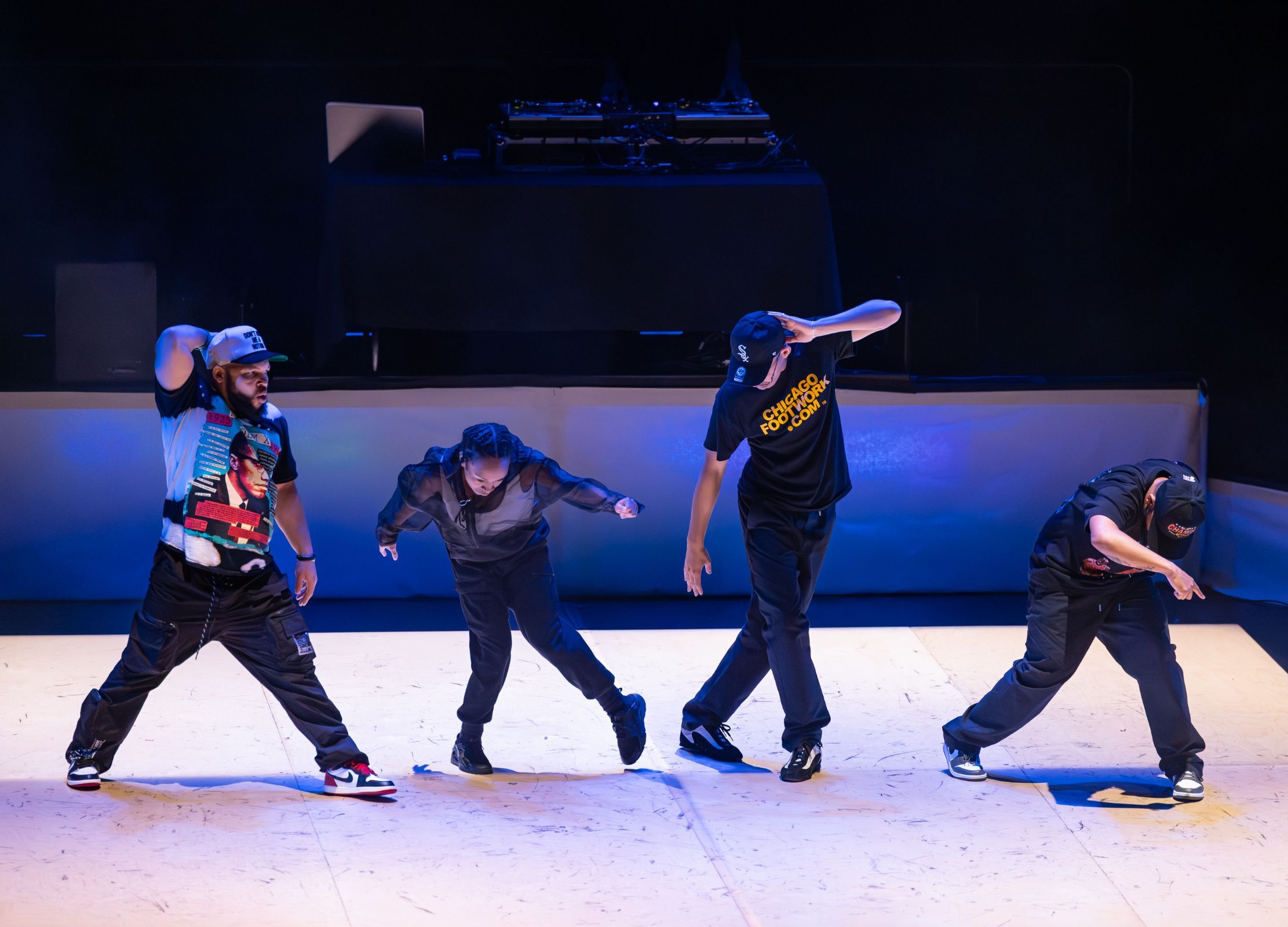 Rennie Harris Puremovement American Street Dance Theater in <i>American Street Dancer</i> © Mark Garvin