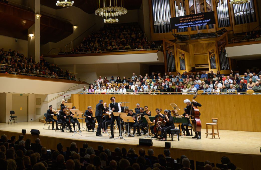 Carlo Vistoli y Philippe Jaroussky frente al Ensemble Artaserse en el Auditorio Nacional &copy; Rafa Mart&iacute;n | Centro Nacional de Difusi&oacute;n Musical (CNDM)