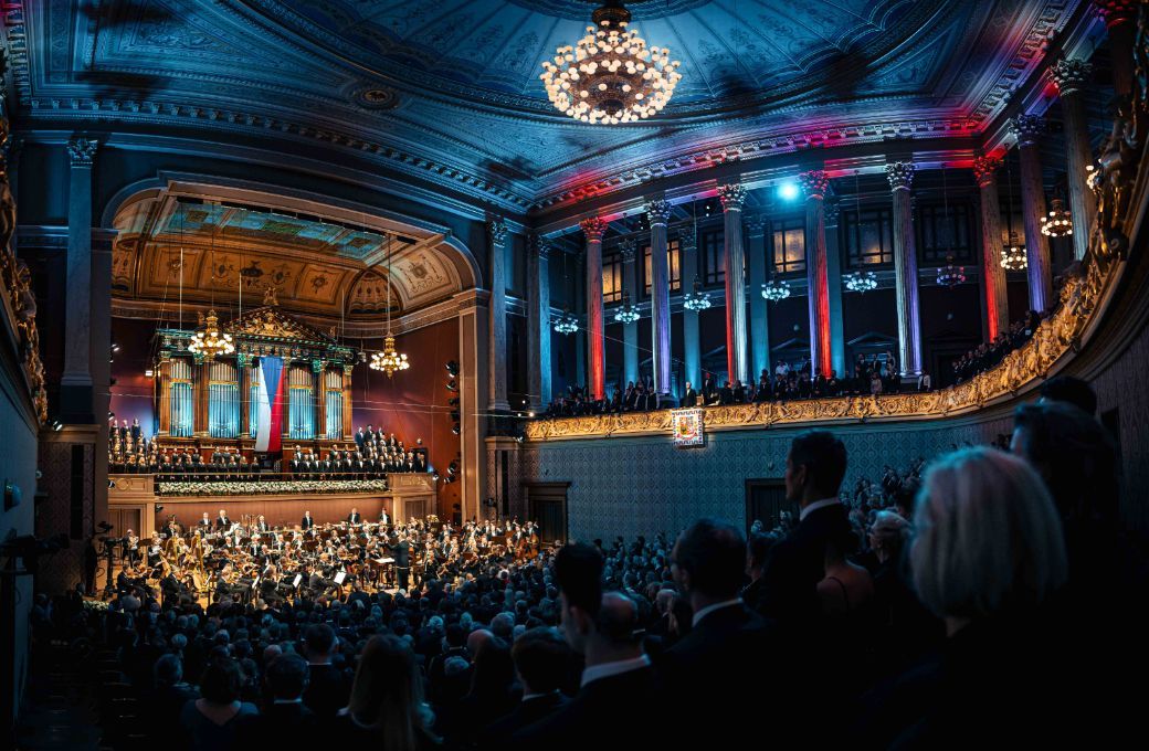 The Czech Philharmonic in the Rudolfinum &copy; Petr Chodura