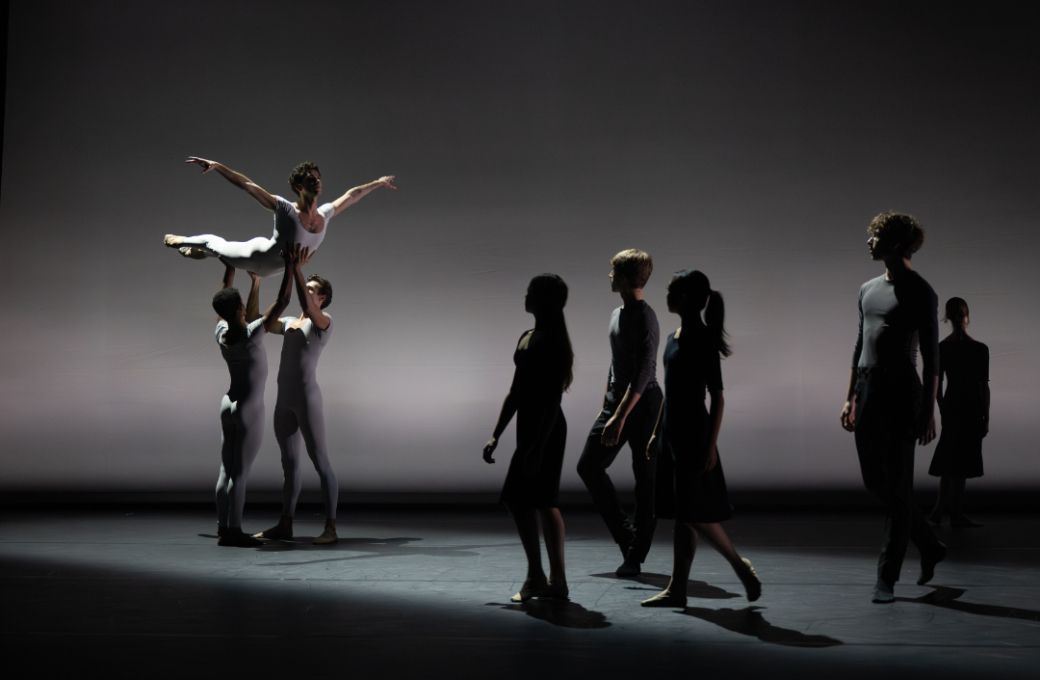 Alejandro Virelles and London City Ballet in Jerome Robbins’ <i>Quiet City</i> © Photography by ASH