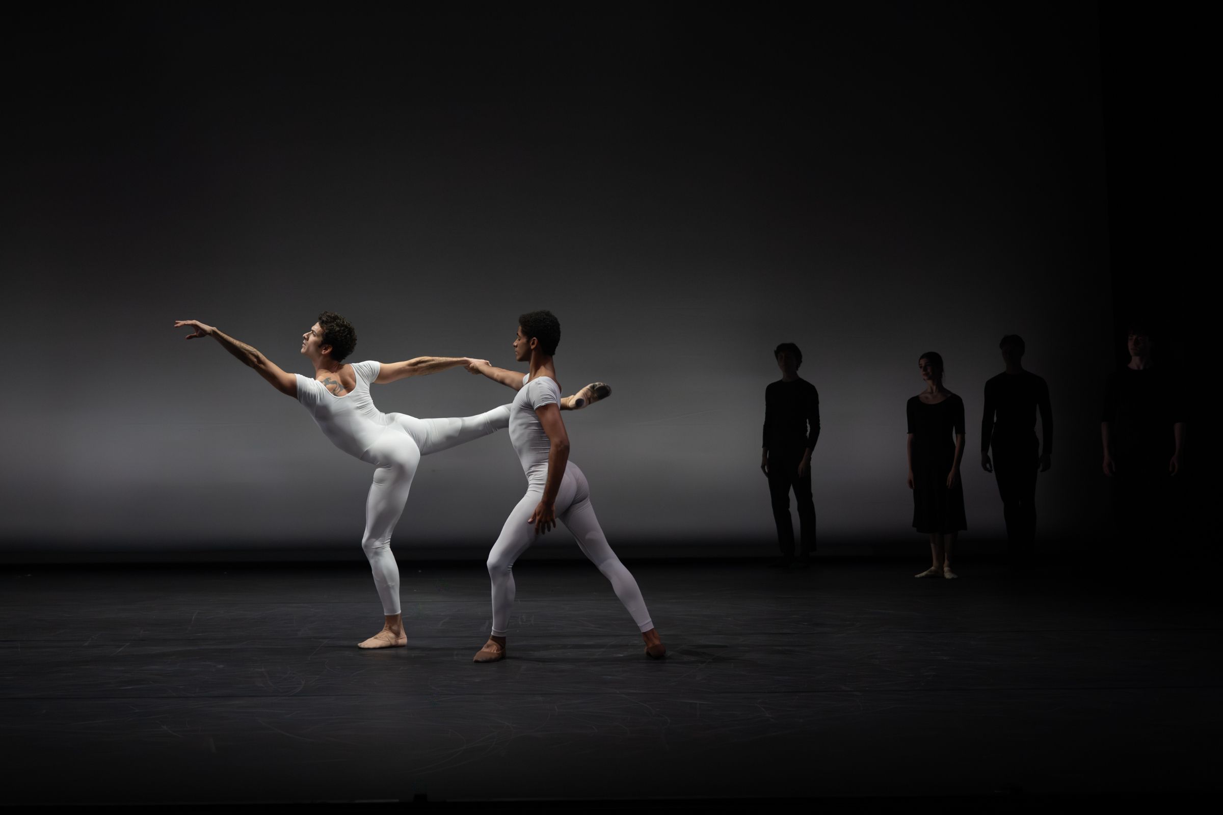 Alejandro Virelles and Arthur Wille in Jerome Robbins’ <i>Quiet City</i> © Photography by ASH