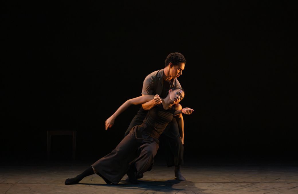 Sahel Flora Pascual and Siméon Sorange Félicité in Tasha Chu's <i>Soon</i> © Photography by ASH