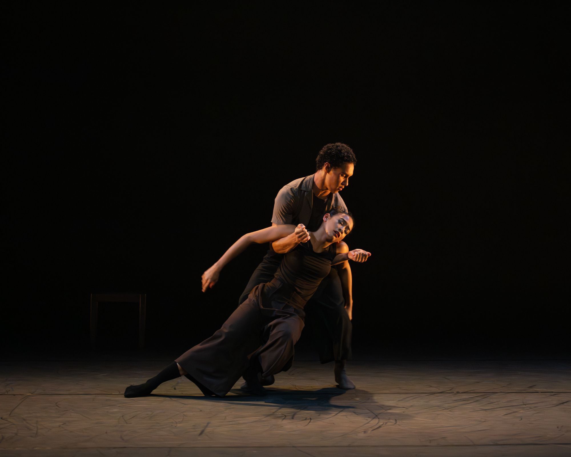 Sahel Flora Pascual and Siméon Sorange Félicité in Tasha Chu's <i>Soon</i> © Photography by ASH