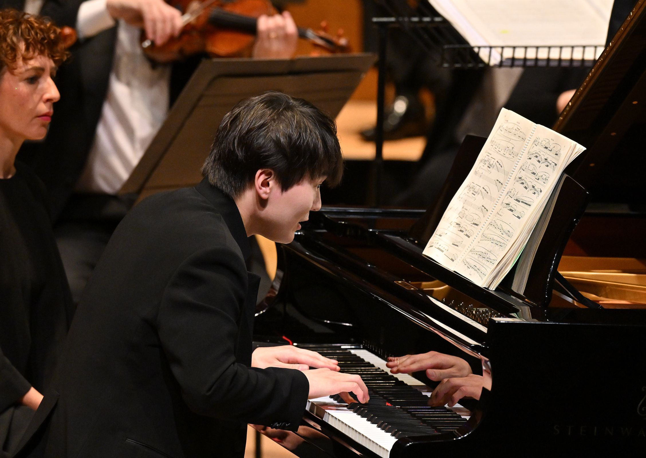 Seong-Jin Cho and the London Symphony Orchestra © LSO | Mark Allan